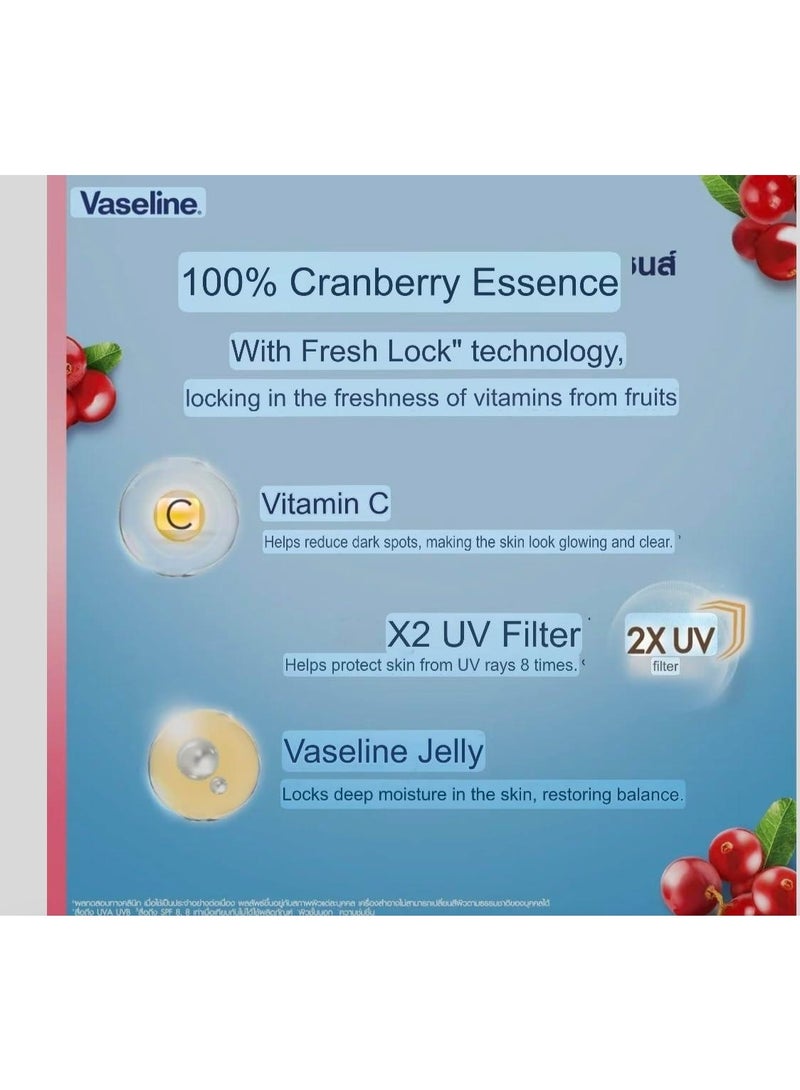 Vaseline Superfood Freshlock Cranberry Lotion 320ml - Image 4